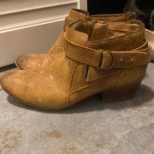 Clark’s Brown Leather Booties